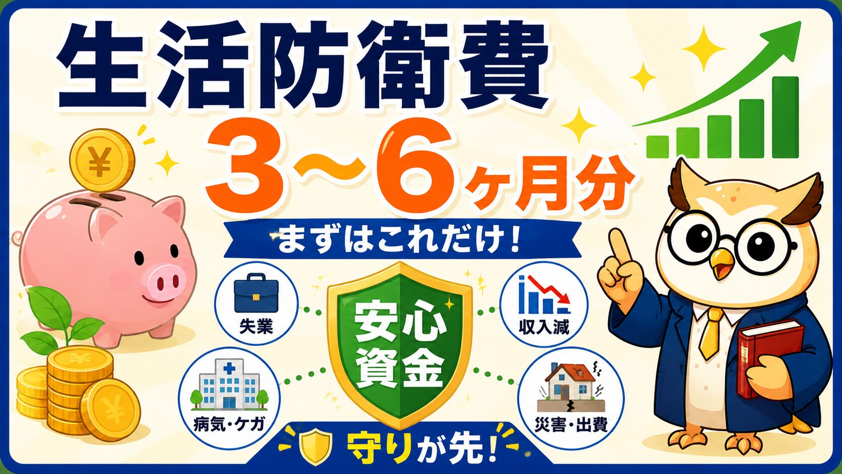 生活防衛費はいくら必要?