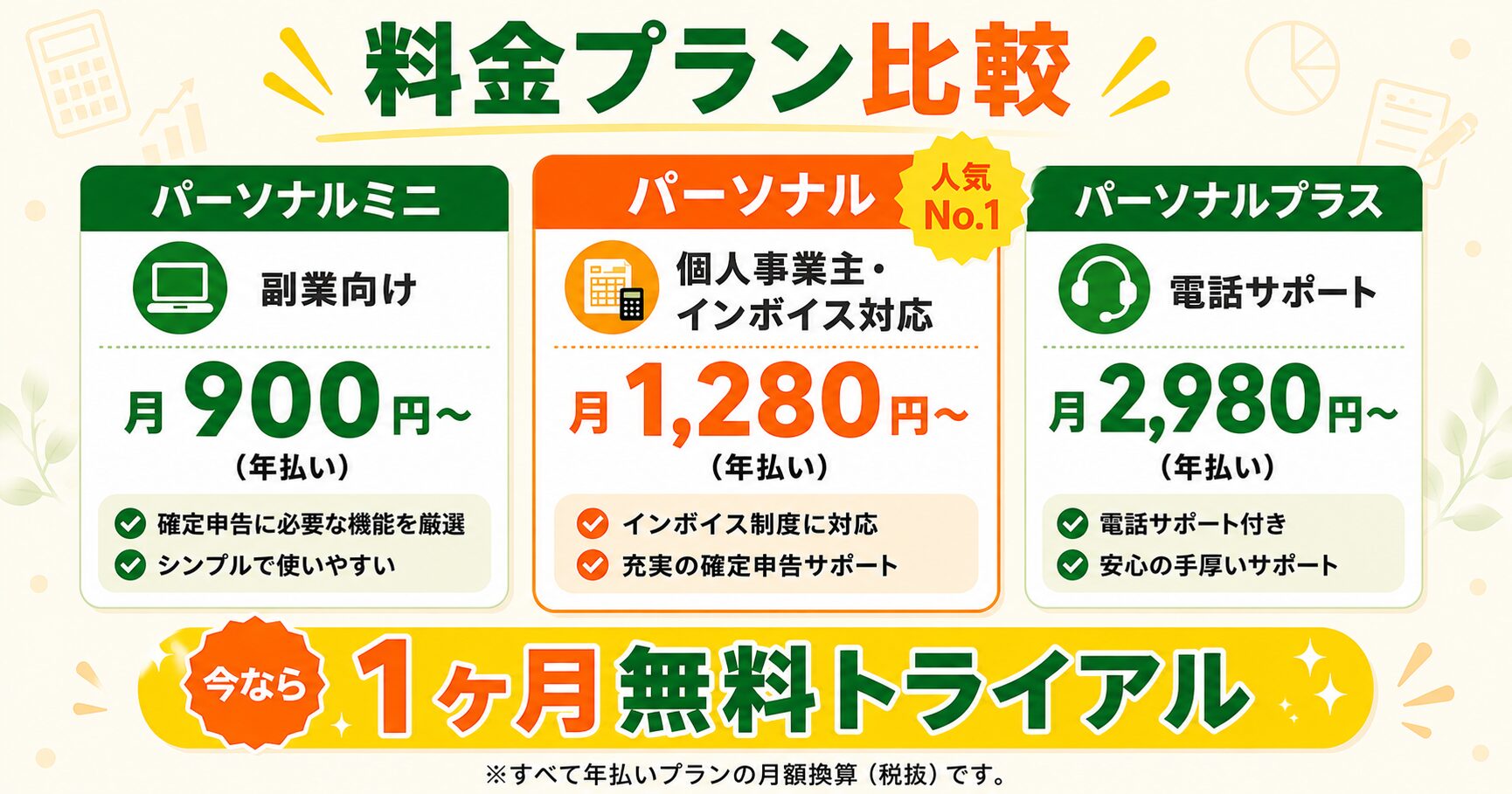 料金プラン比較